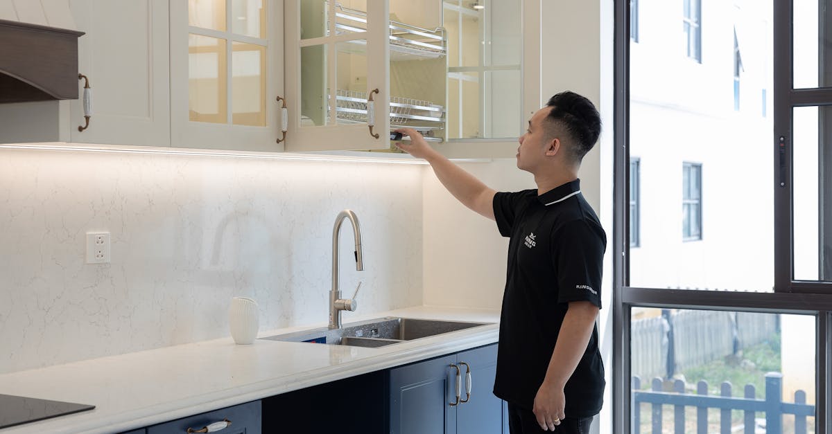 How to Fix Water Damage on Kitchen Cabinets